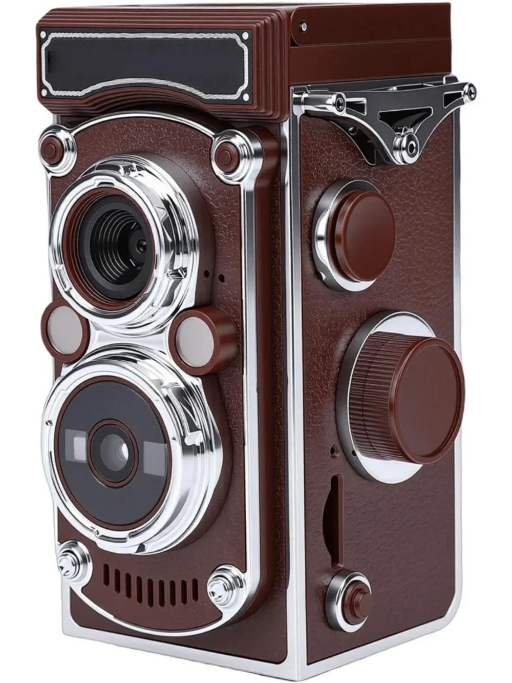 Vintage 24MP Digital Camera with 2.7K Video, 180° Flip Screen for Travel & Daily